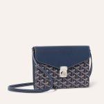 Goyard Chypre Wallet-Pouch Navy Blue